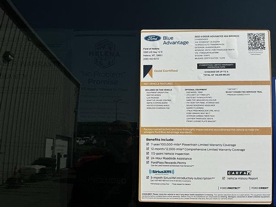 Certified Used 2022 Black Ford Raptor image 21
