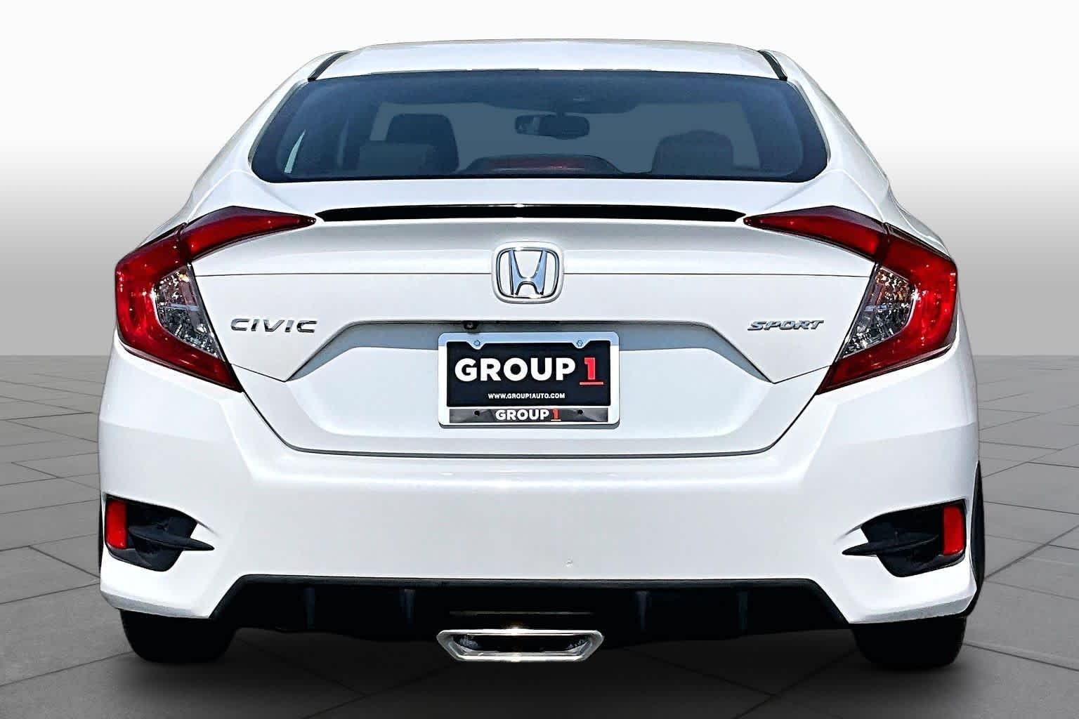 Used 2019 Platinum White Pearl Honda Sport image 5