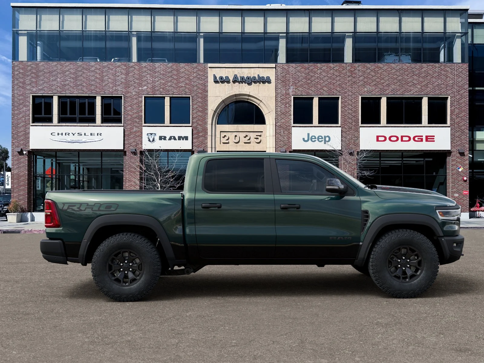 New 2026 Serrano-Green Metallic Exterior Paint RAM RHO image 47