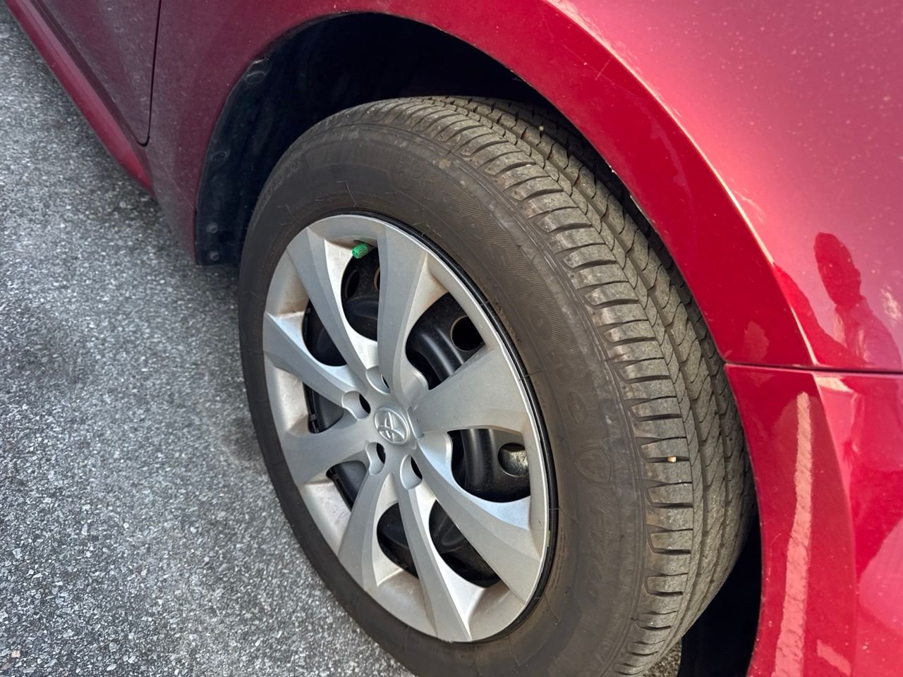 Used 2024 Red Toyota LE image 4