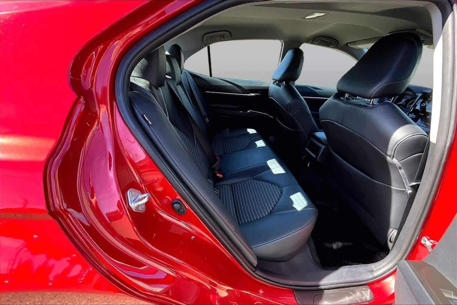 Used 2021 Supersonic Red Toyota SE image 19