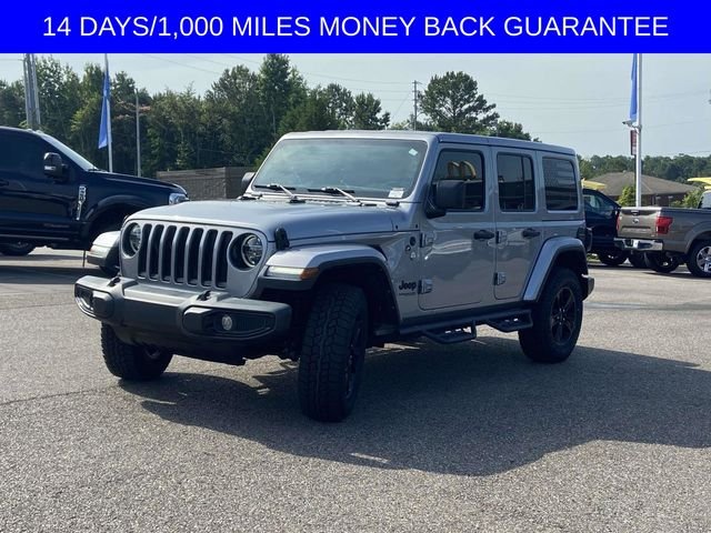Certified Used 2021 Billet Silver Clearcoat Metallic Jeep Unlimited Sahara Altitude image 4