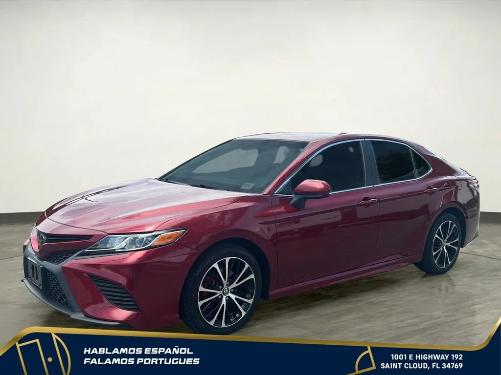Used 2018 Red Toyota SE image 2
