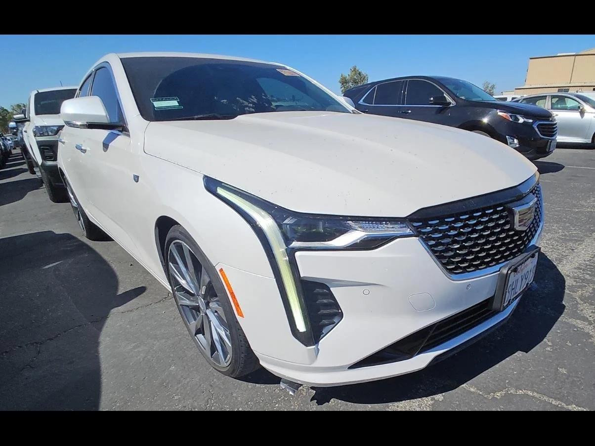 Used 2023 Crystal White Tricoat Cadillac Premium Luxury image 8