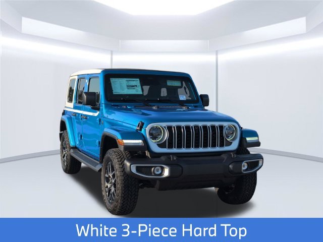 New 2027 Hydro Blue Pearlcoat Jeep Sahara image 9