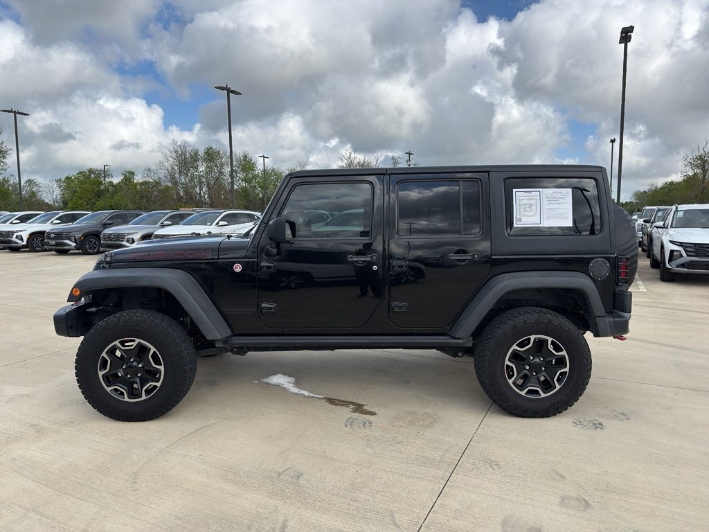 Used 2015 Black Clearcoat Jeep Rubicon Hard Rock image 8