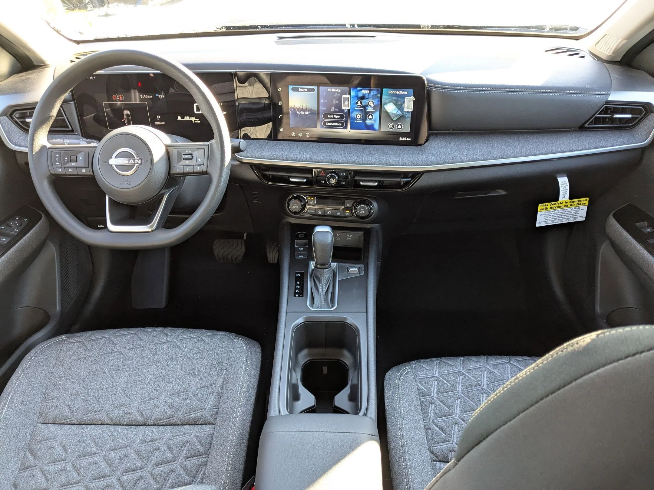 New 2026 Super Black Nissan SV image 14