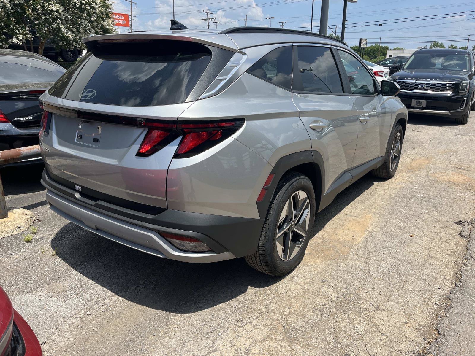 Used 2025 Shimmering Silver Hyundai SEL image 6