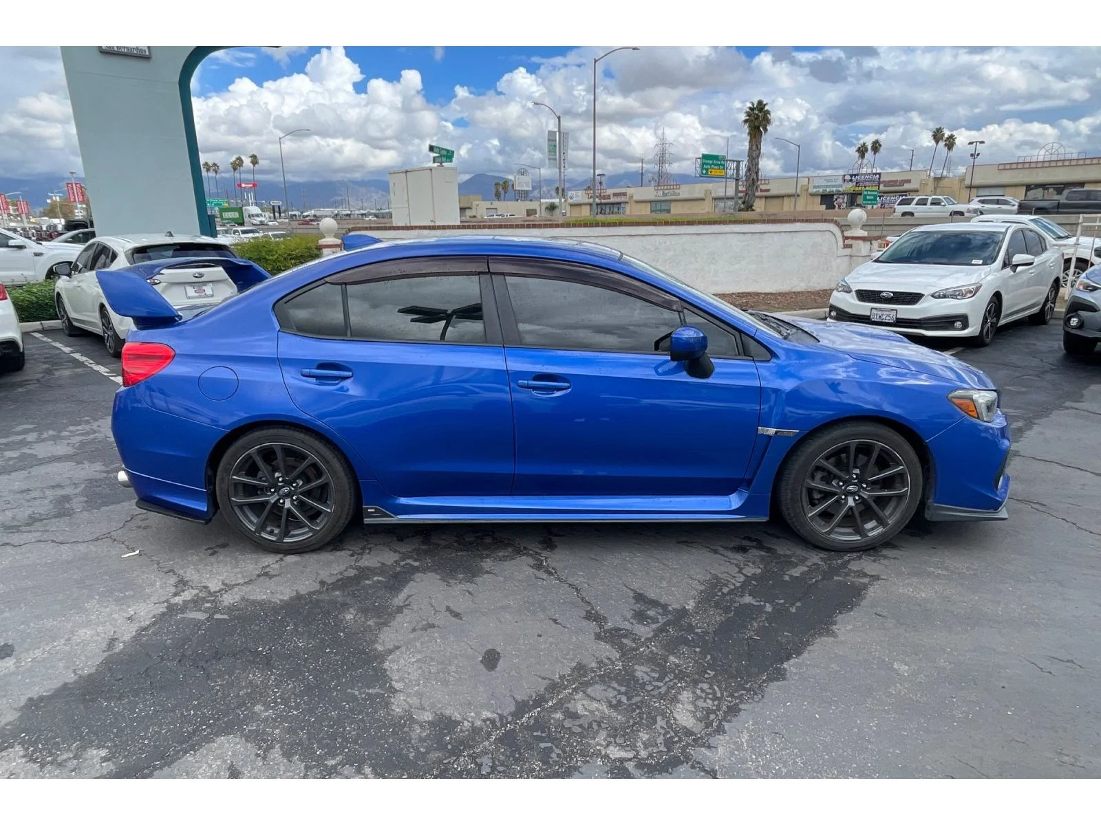 Used 2019 WR Blue Pearl Subaru Limited image 7