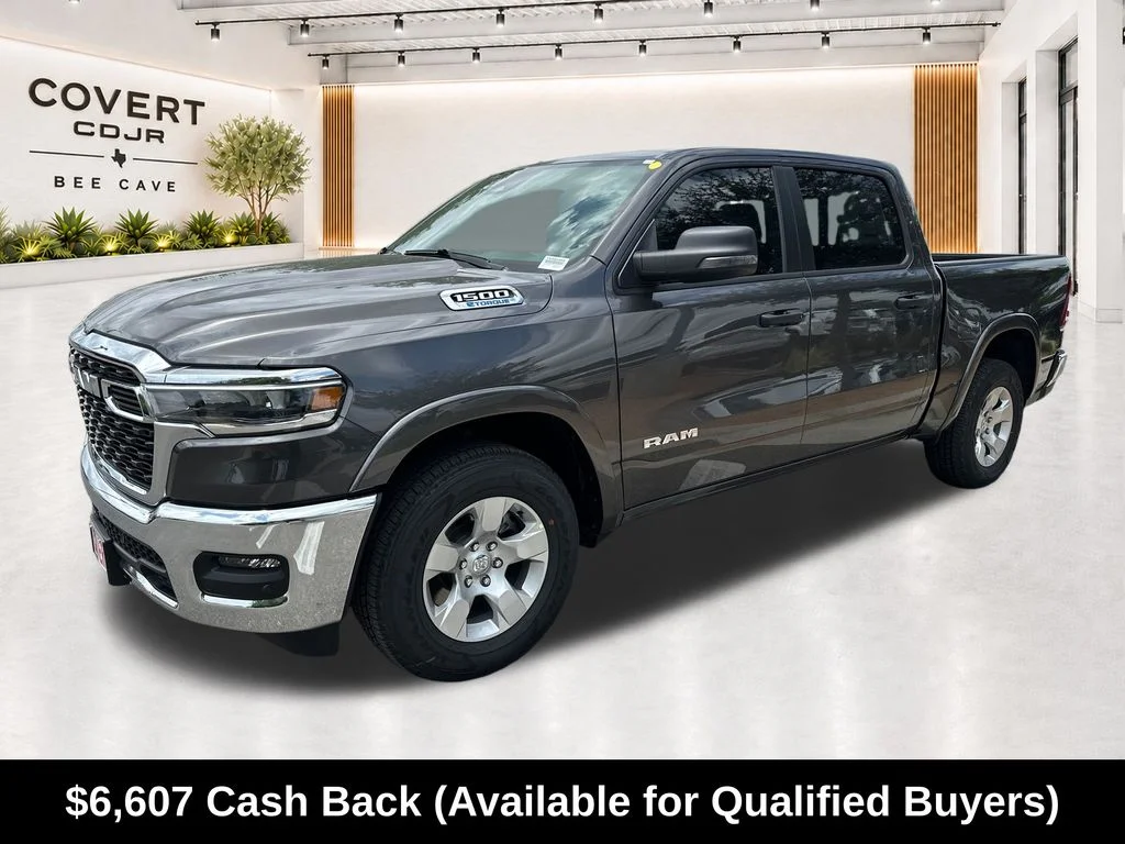 New 2026 Granite Crystal Metallic Clearcoat RAM Big Horn/Lone Star image 4