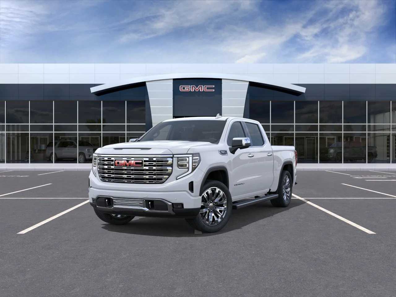 New 2026 Glacier White Tricoat GMC Denali image 8