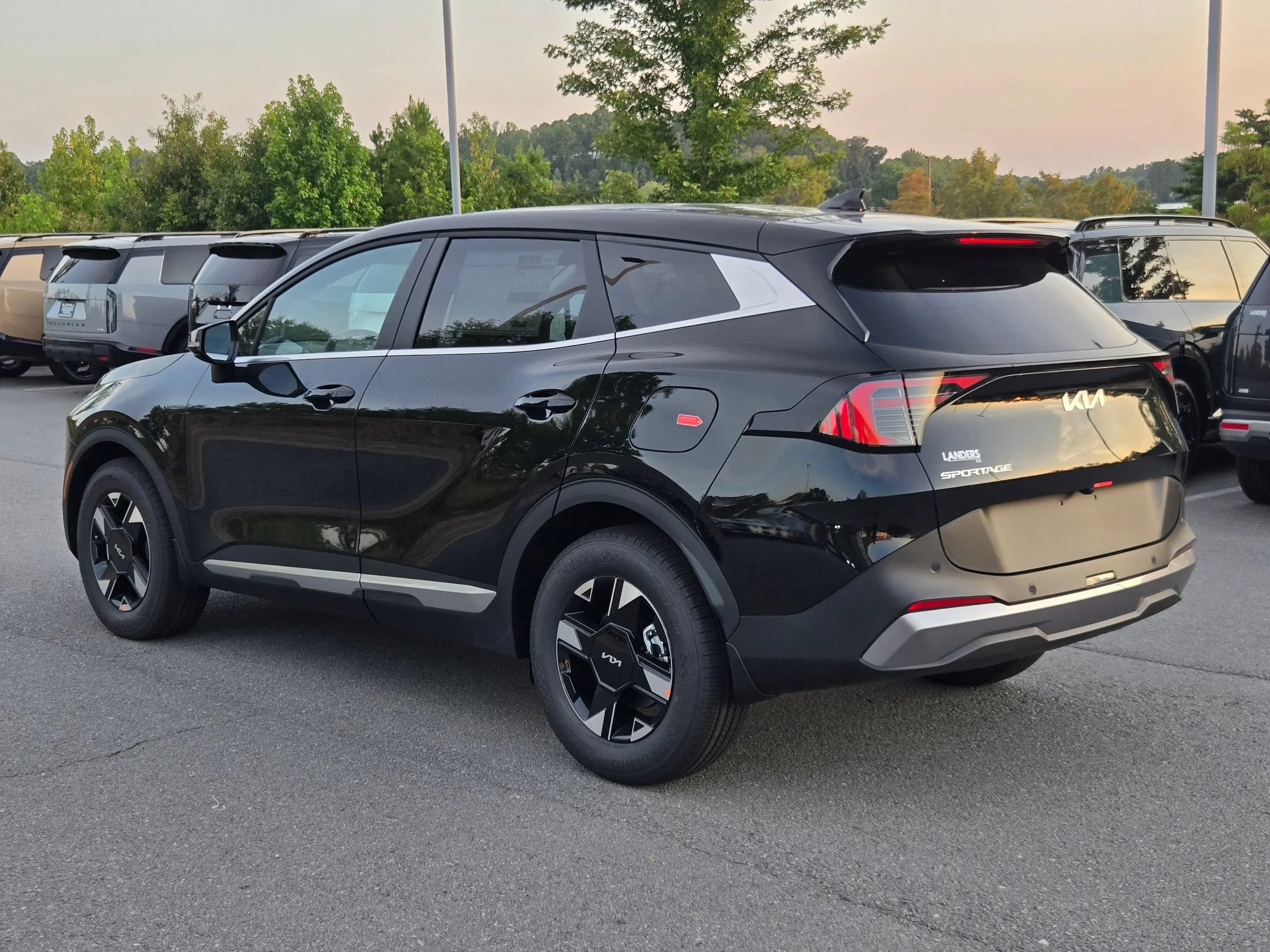 New 2026 Ebony Black Kia LX image 5