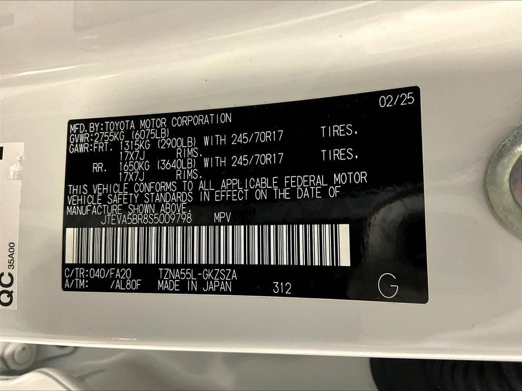 Used 2025 White Toyota SR5 image 36