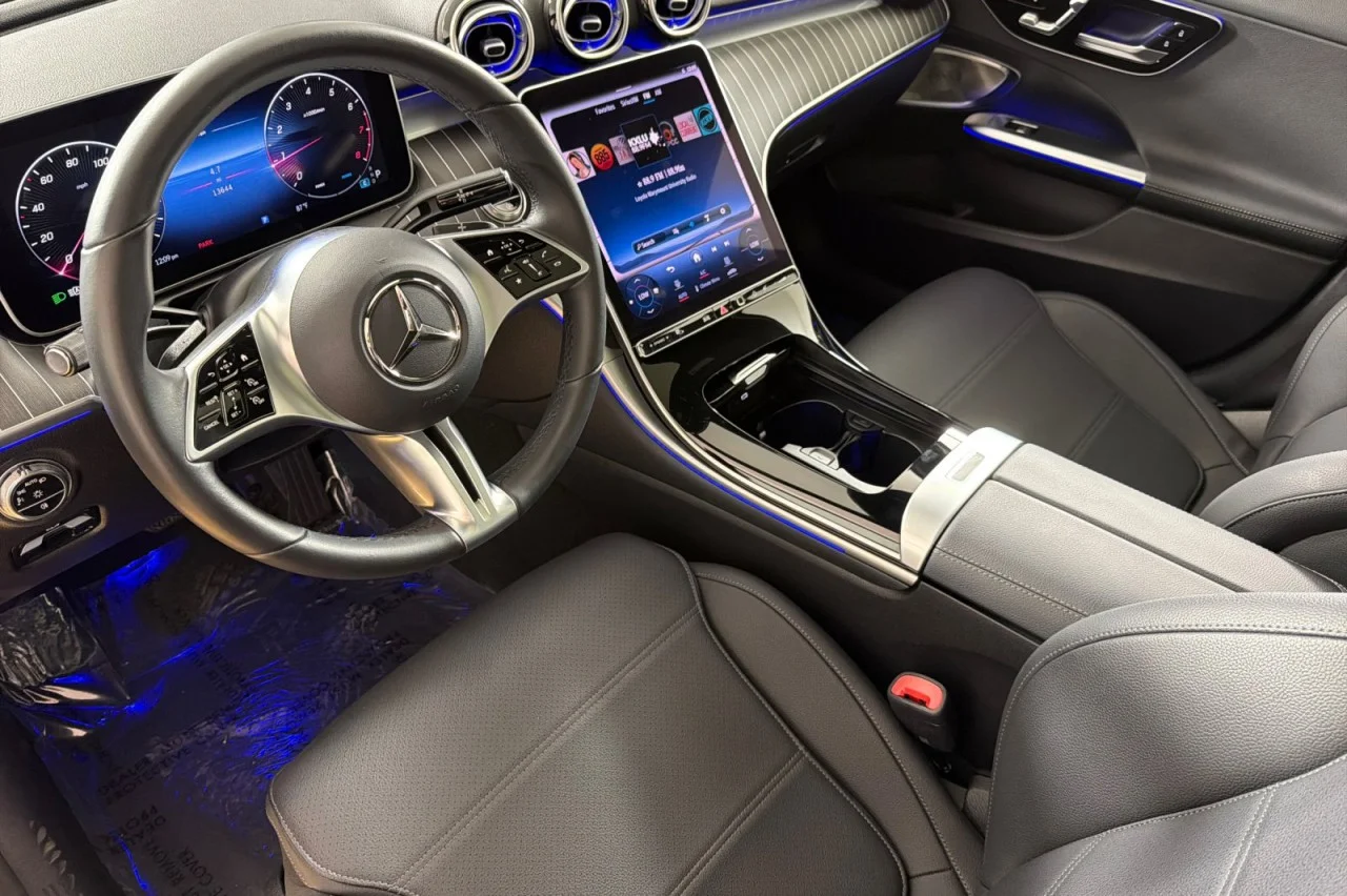 Certified Used 2023 Cirrus Silver Metallic Mercedes-Benz C 300 image 9