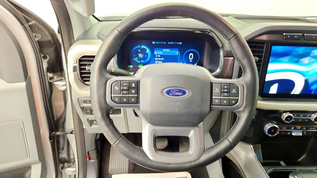 Used 2023 Iconic Silver Metallic Ford XLT 4WD SuperCrew 5.5