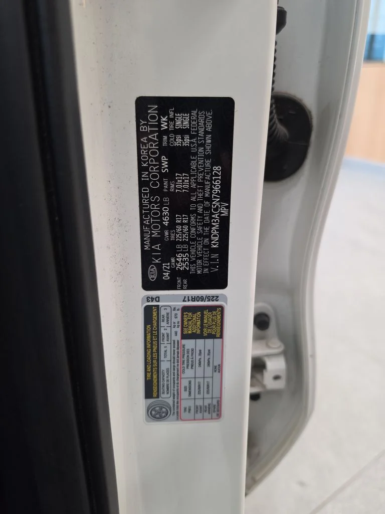 Certified Used 2022 White Kia LX image 39
