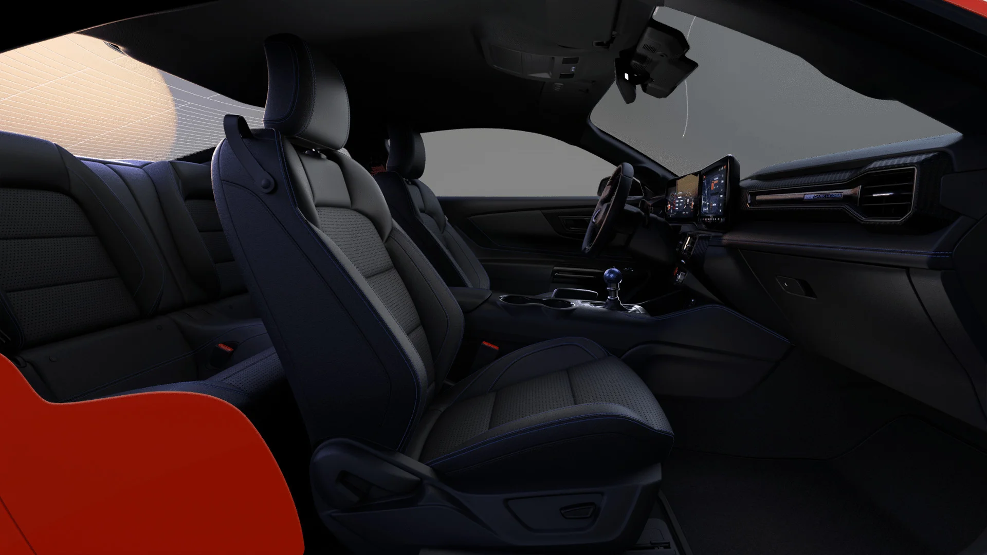 New 2026 Red Ford Dark Horse Premium image 4