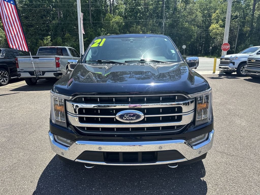 Used 2021 Blue Ford Lariat image 11