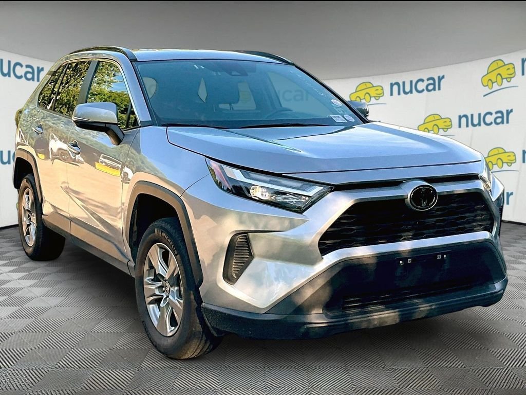 Certified Used 2025 Silver Toyota XLE image 1