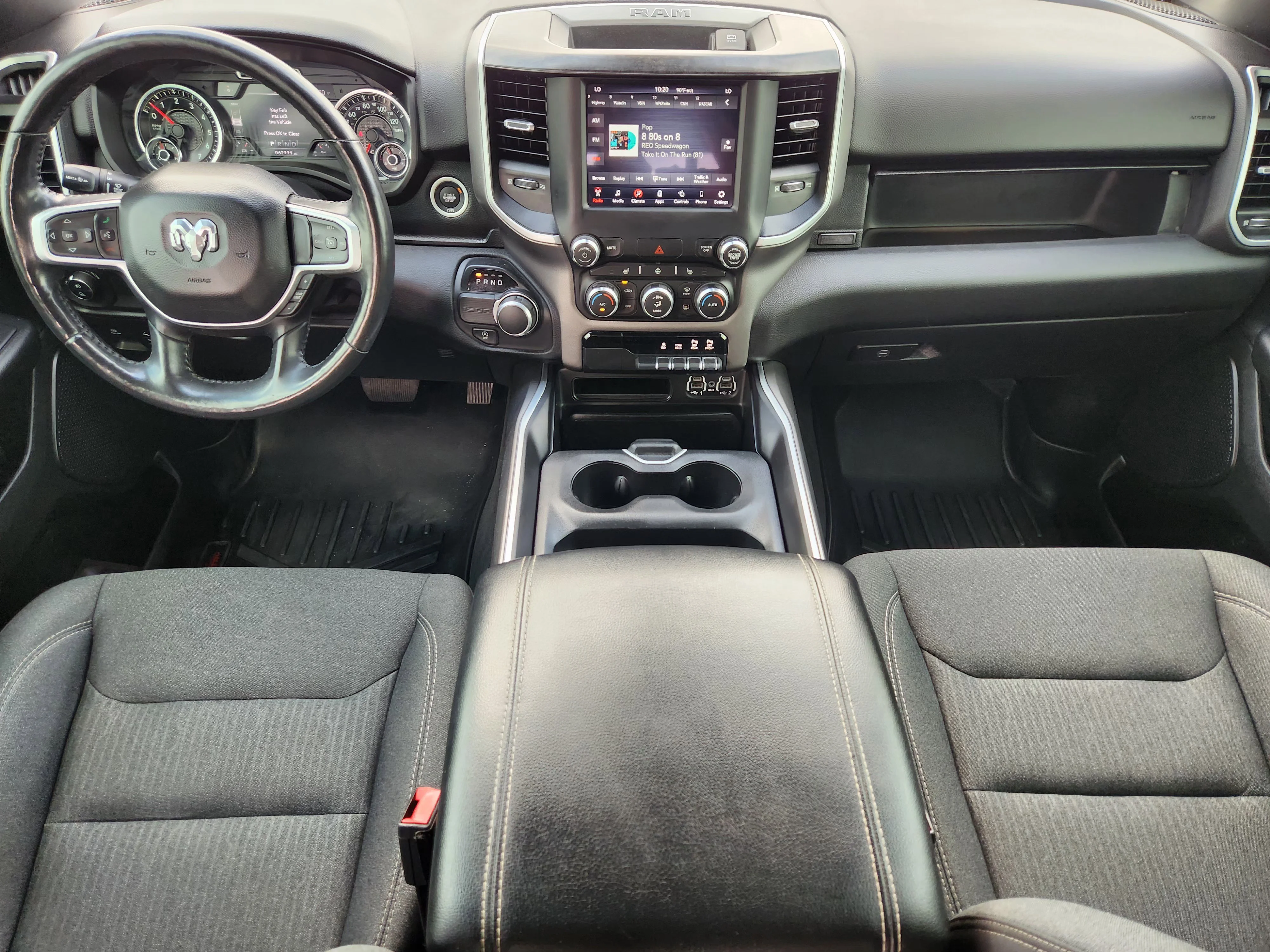 Used 2020 Granite Crystal Metallic Clearcoat Ram Big Horn/Lone Star Night Edition image 27