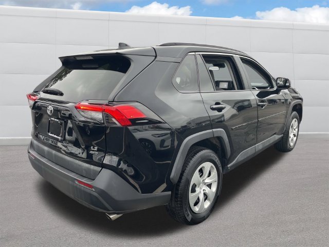 Used 2021 Midnight Black Metallic Toyota LE image 9