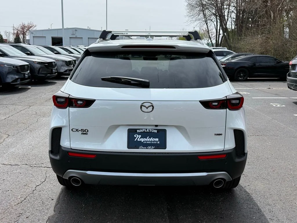 New 2026 Wind Chill Pearl Mazda 2.5 Turbo Premium Plus AWD image 6