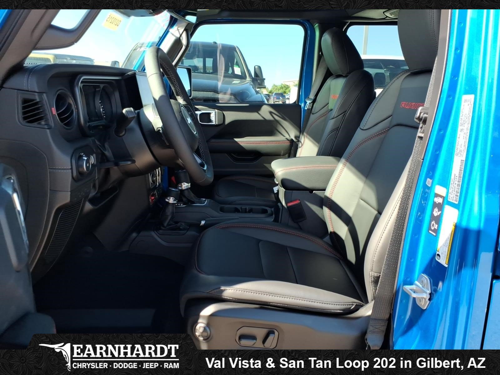 New 2027 Hydro Blue Pearl-Coat Paint Jeep Rubicon X image 6