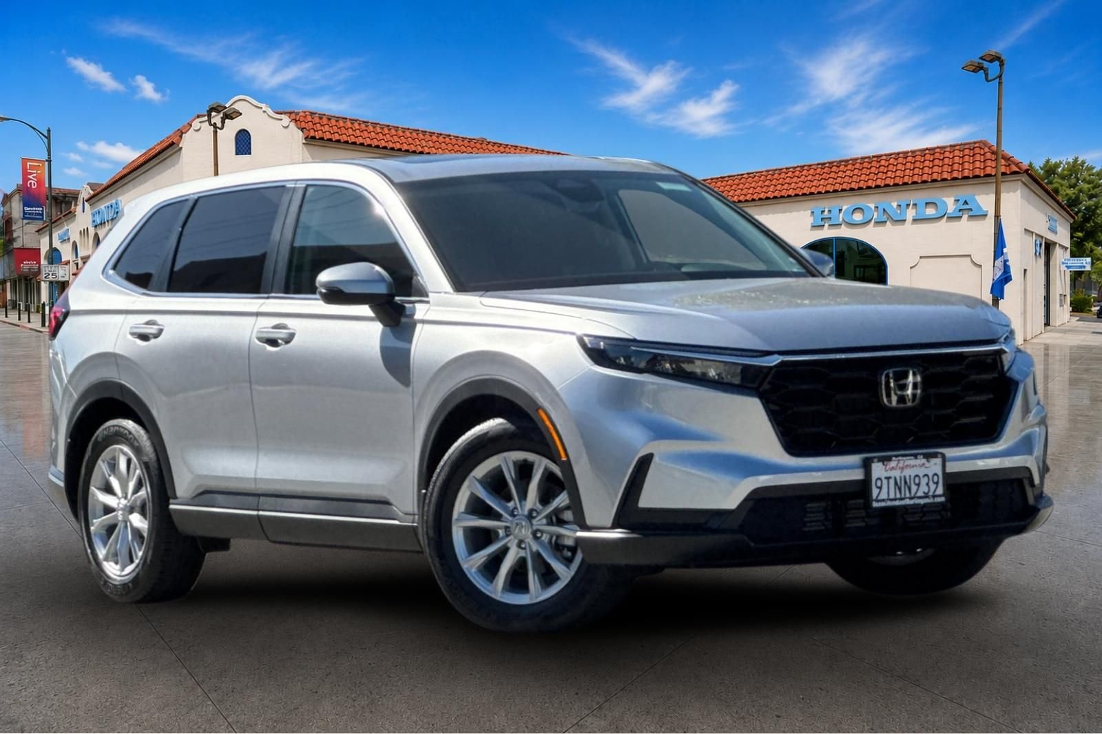 Used 2025 sparkle silver alloy metallic Honda EX image 2