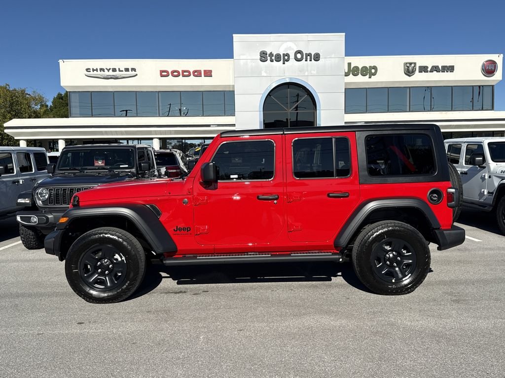 New 2026 Firecracker Red Clear-Coat Exterior Paint Jeep Sport image 8
