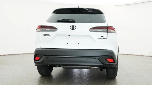 New 2026 Beige Toyota Hybrid SE image 8