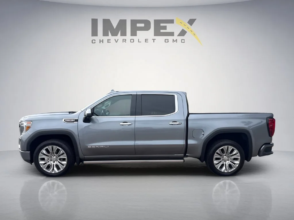 Used 2021 Satin Steel Metallic GMC Denali image 2