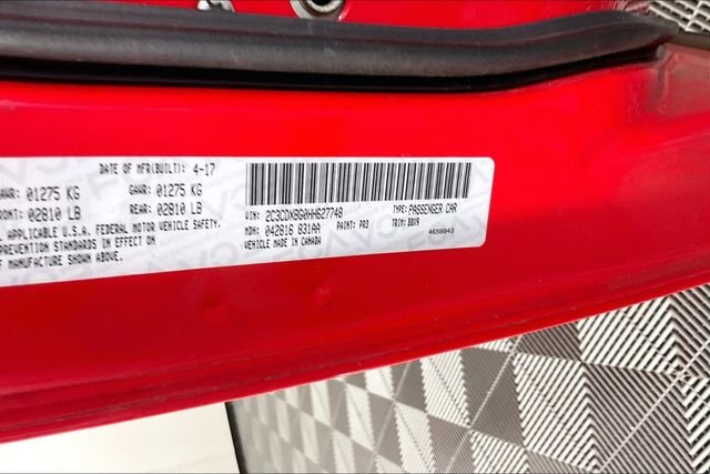 Used 2017 Red Dodge SE image 3