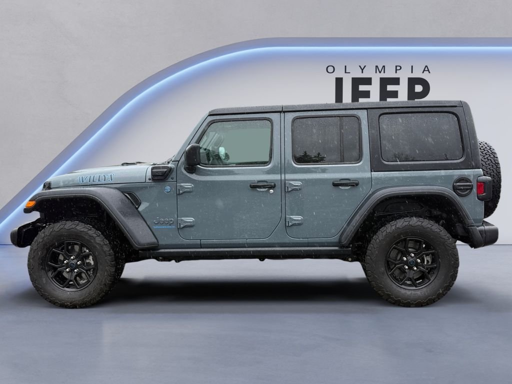 Used 2024 Jeep Wrangler 4xe Willys 4XE with VIN 1C4RJXN68RW220460 for sale in Olympia, WA
