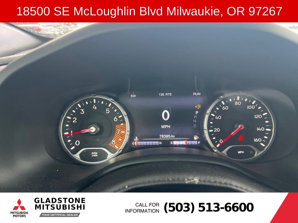 Used 2021 Orange Jeep Latitude image 15