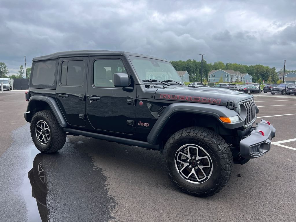 Used 2025 Black Jeep Rubicon image 2