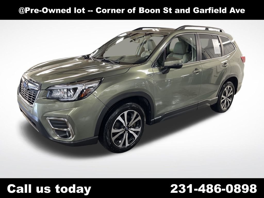 Used 2020 Green Subaru Limited image 1