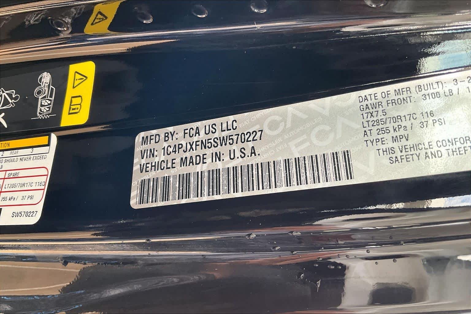 Used 2025 Black Clearcoat Jeep Rubicon image 33