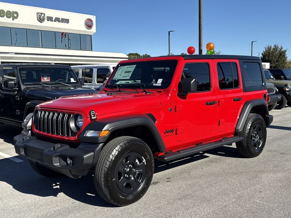 New 2026 Firecracker Red Clear-Coat Exterior Paint Jeep Sport image 9