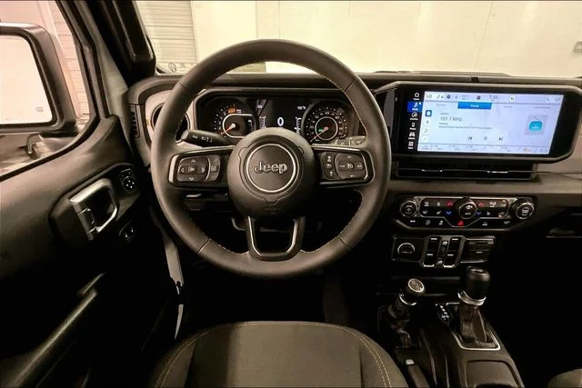 Used 2024 Bright White Clearcoat Jeep Sport S image 6