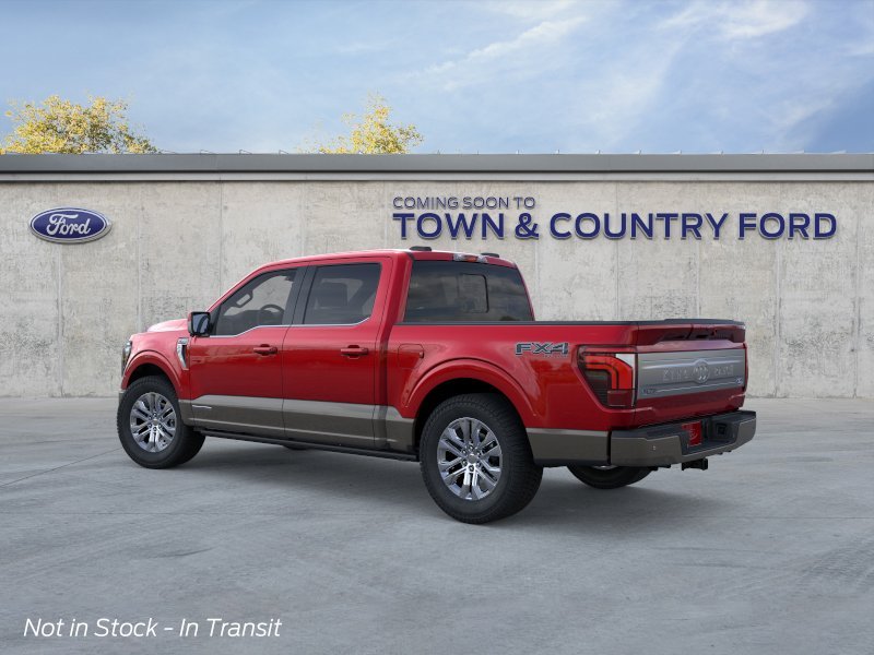 New 2026 Ruby Red Metallic Tinted Clearcoat Ford King Ranch® image 4