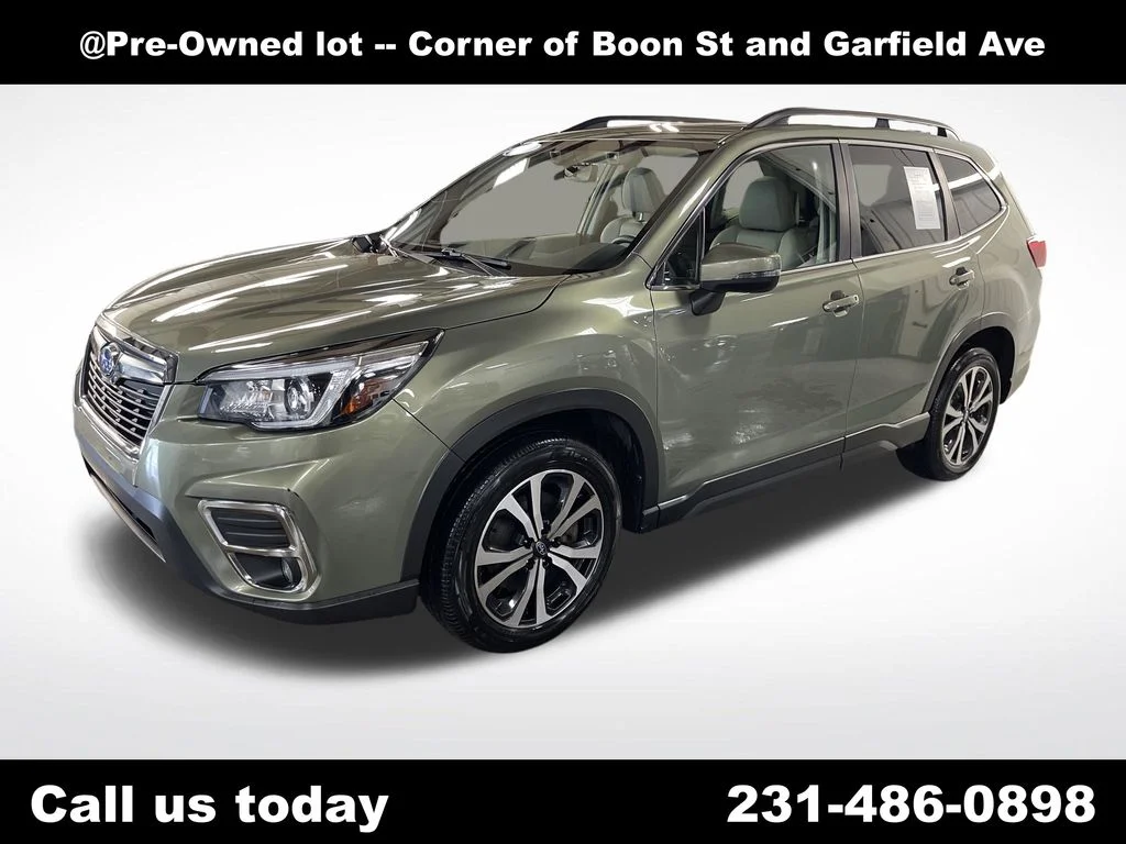 Used 2020 Green Subaru Limited image 1