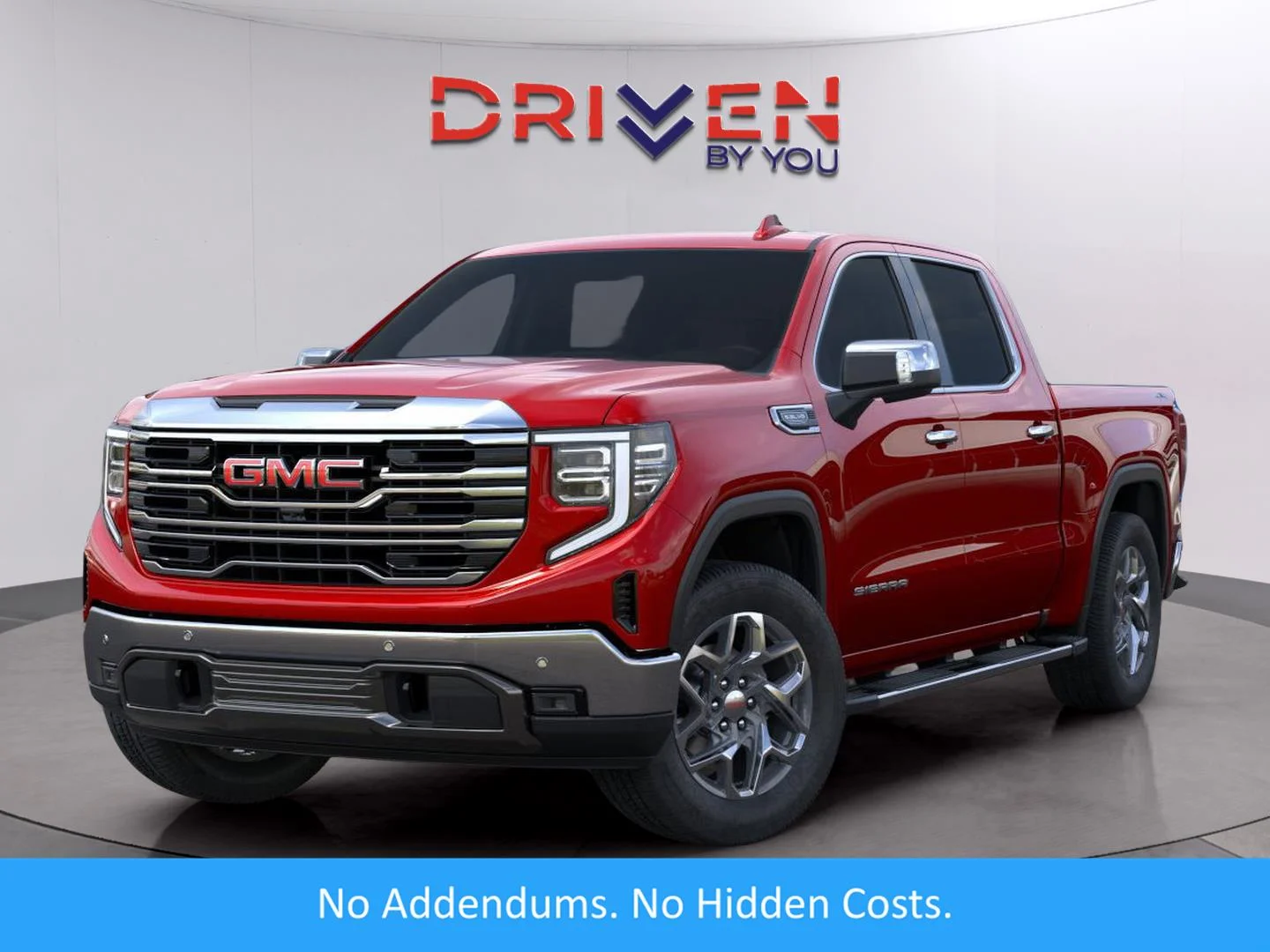 New 2026 Volcanic Red Tintcoat GMC SLT image 1