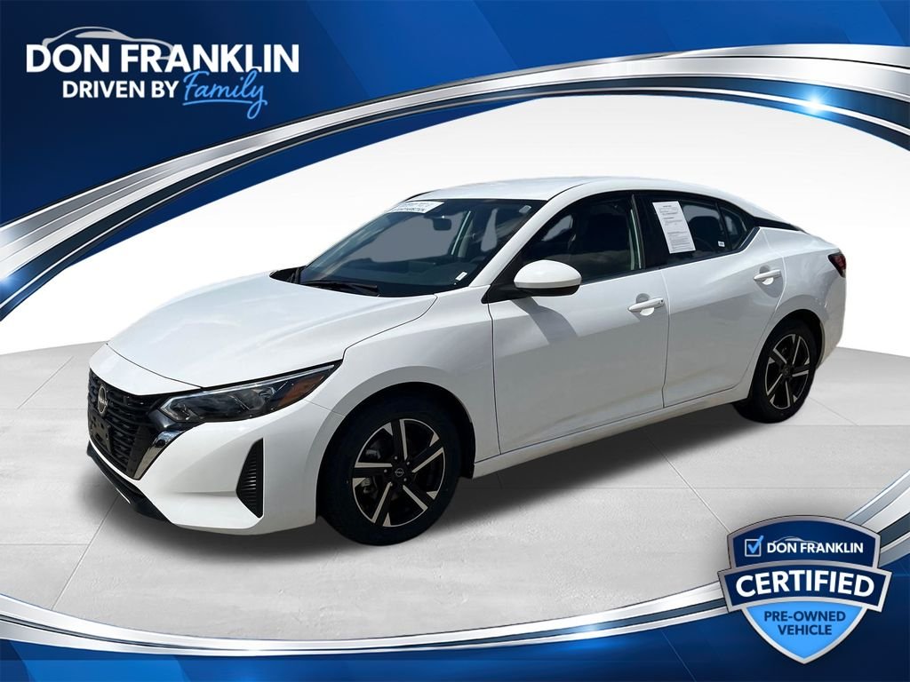 Used 2025 White Nissan SV image 1