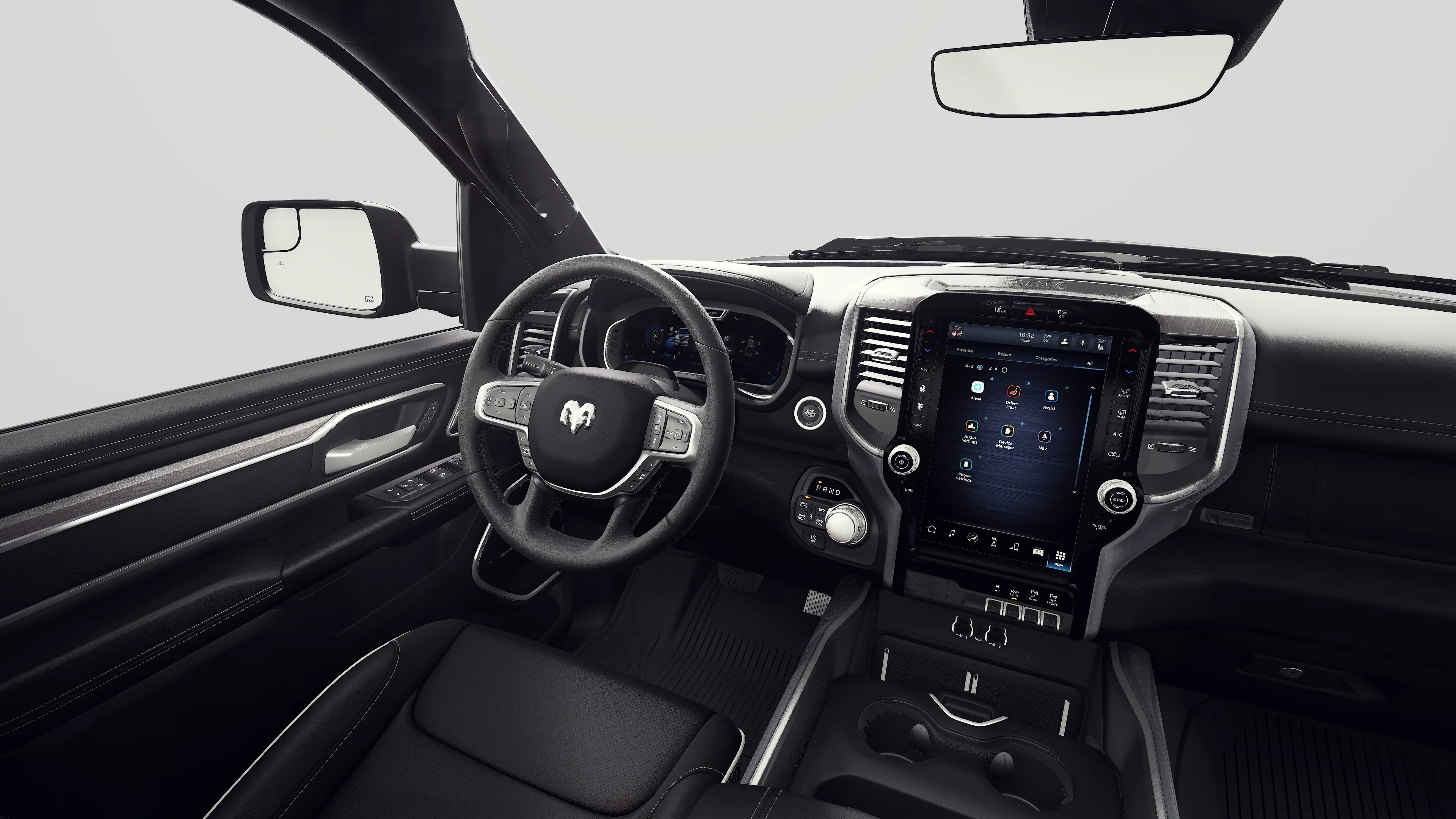 New 2027 Diamond Black Crystal Pearl-Coat Exterior Paint RAM LARAMIE image 20