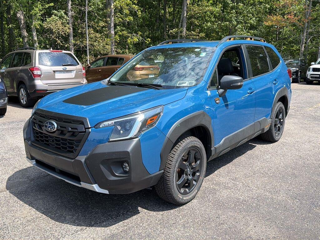 Used 2024 Geyser Blue Subaru Wilderness image 11