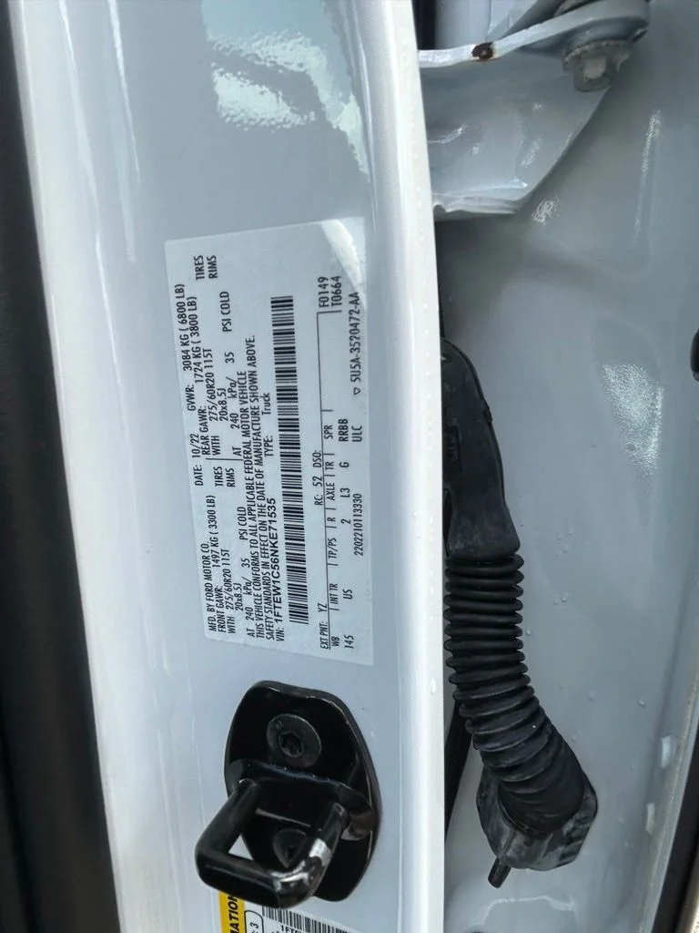 Used 2022 White Ford XLT image 10