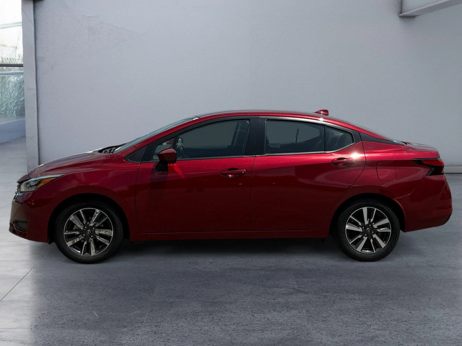 Used 2025 Nissan Versa Sedan SV with VIN 3N1CN8EVXSL821990 for sale in Scottsburg, IN