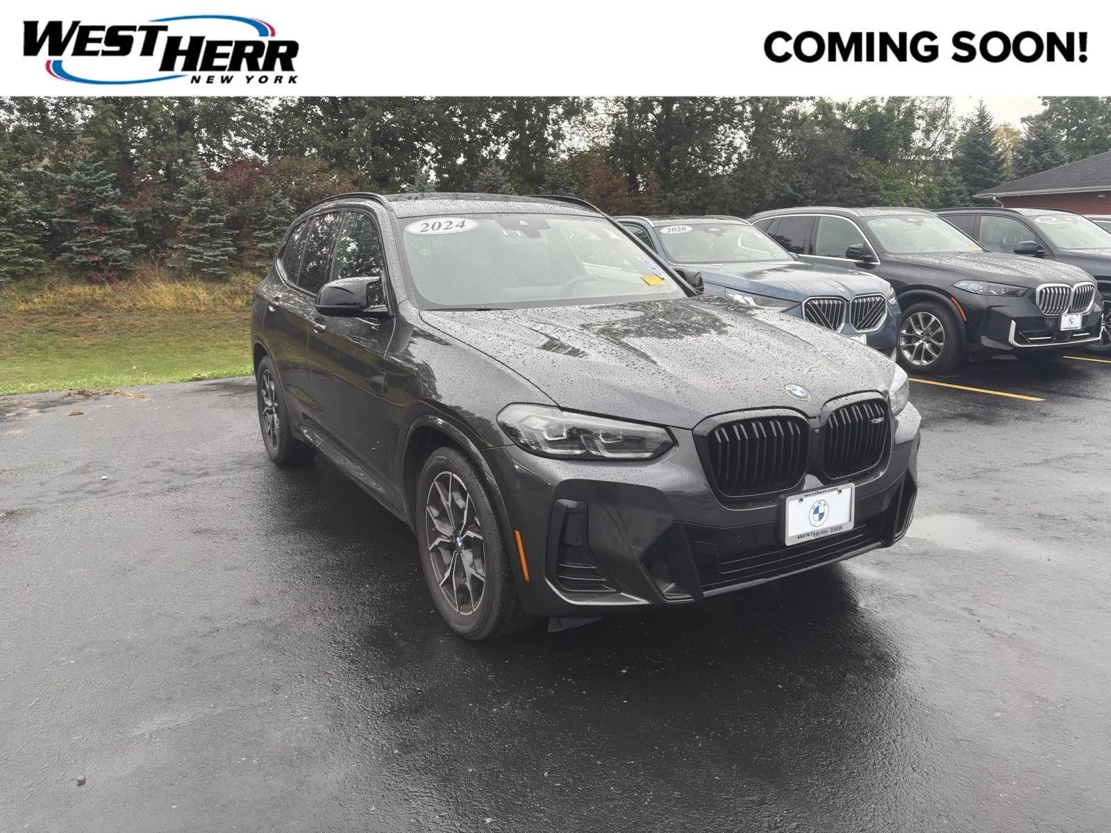Used 2024 Dark Graphite Metallic BMW M40i image 1