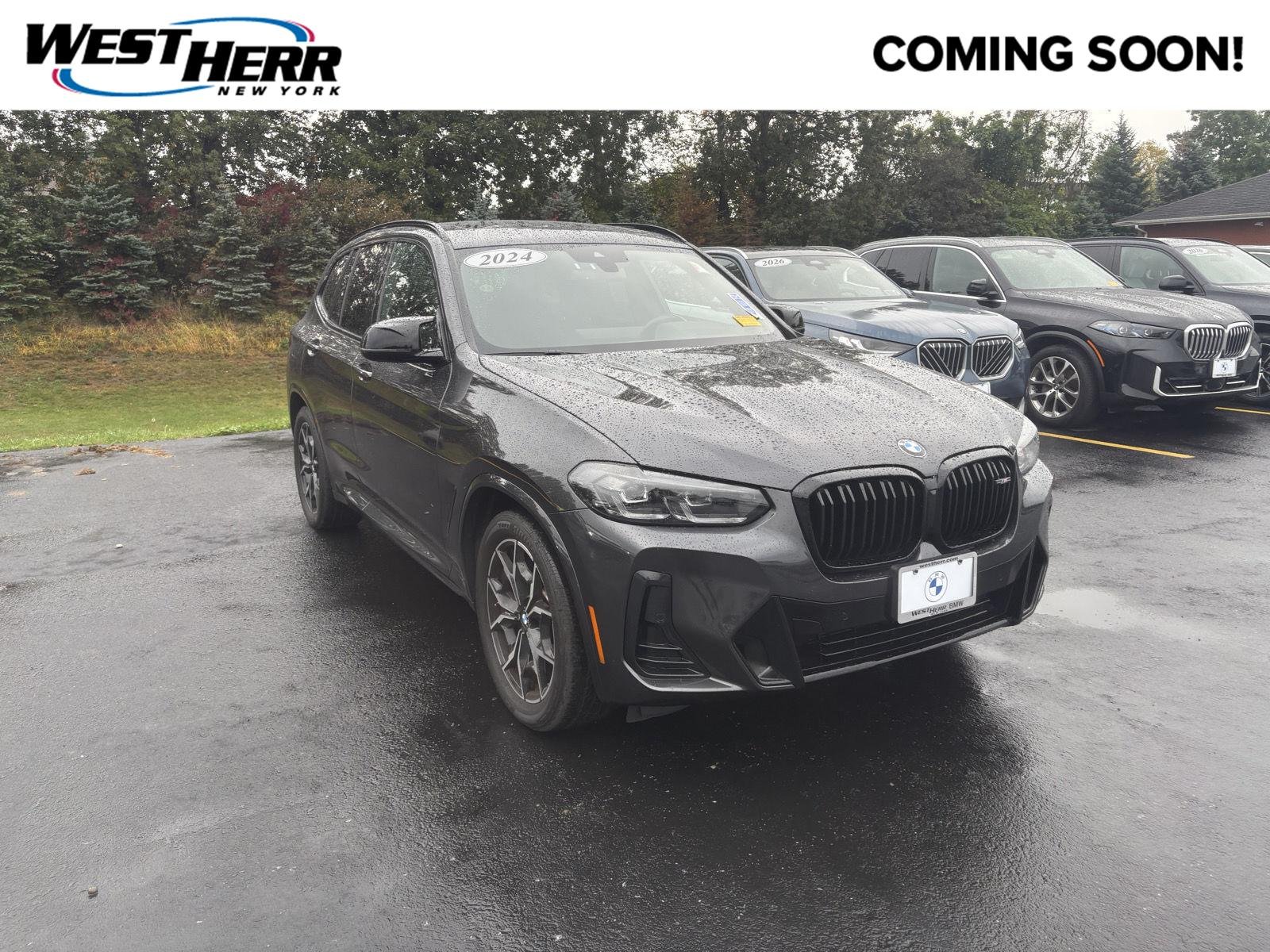 Used 2024 Dark Graphite Metallic BMW M40i image 1