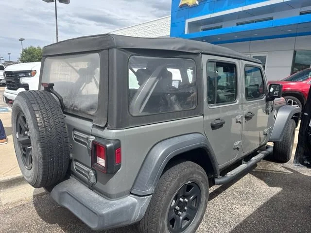 Used 2020 Gray Jeep Sport 4x4 image 6